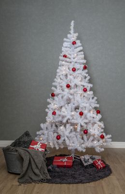 Alvik julgran med LED 210 vit