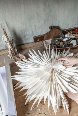 Maja julstjärna 60 vit