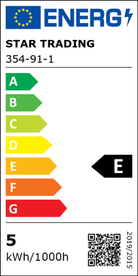 Klot LED E14 4,2W 3-stegs dim