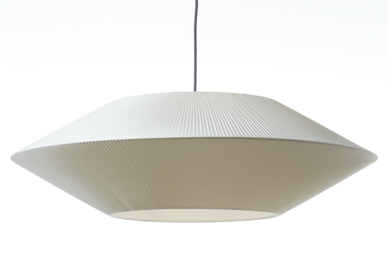 Pollux takskärm plisserad offwhite