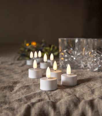 Flamme värmeljus LED 2-pack