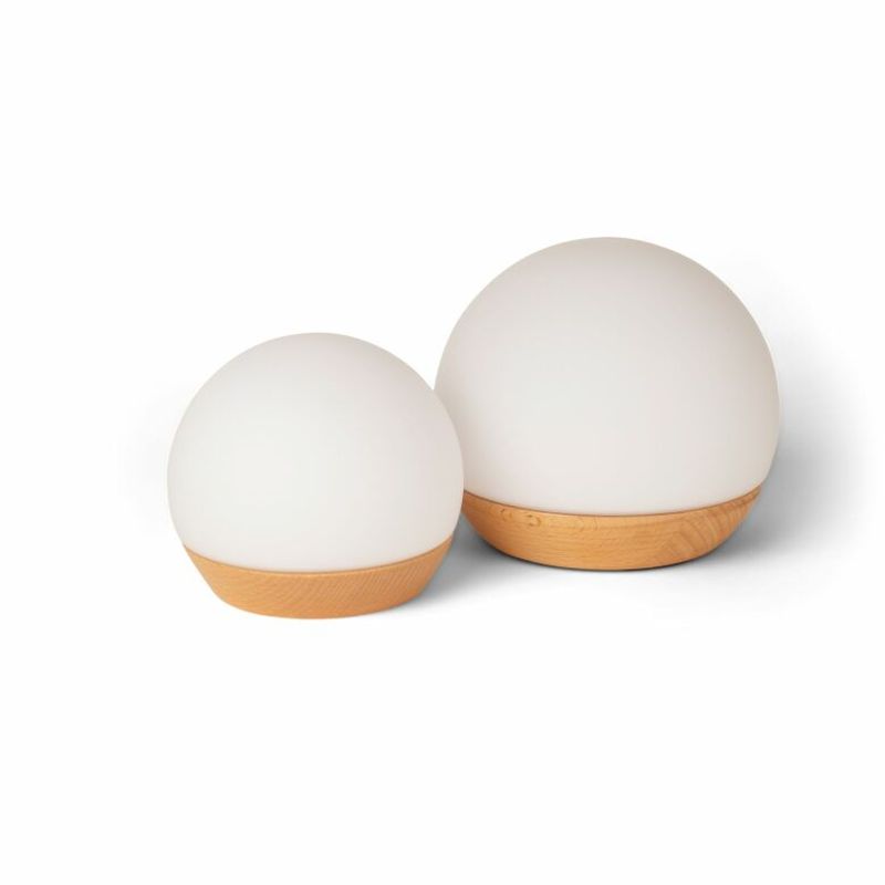 Spring Snowball USB bordslampor