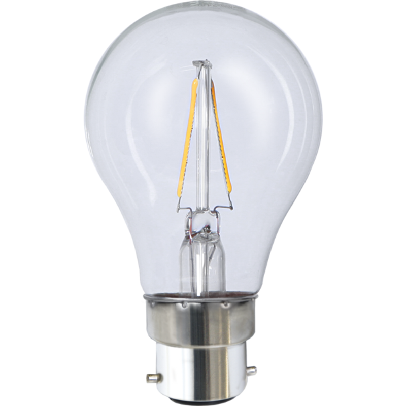 Normallampa bajonett LED 2W