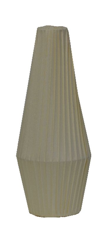 Stilskärmar satin plisserad