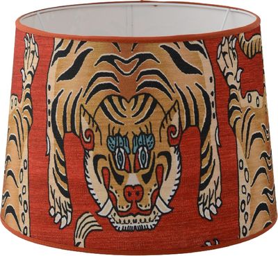 Tiger oval skärmar terrakotta