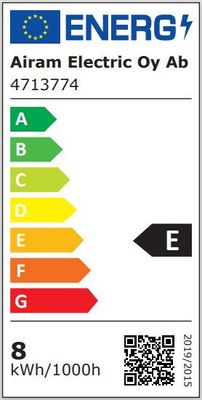 Klotlampa LED E14 7,2W opal