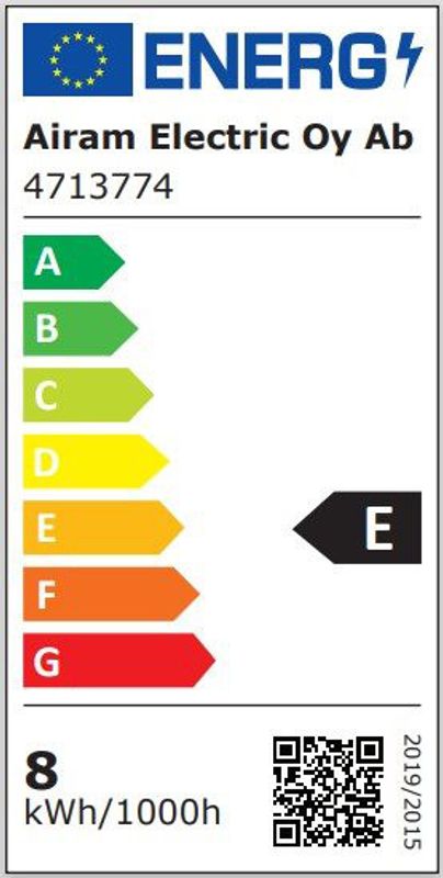 Klotlampa LED E14 7,2W opal