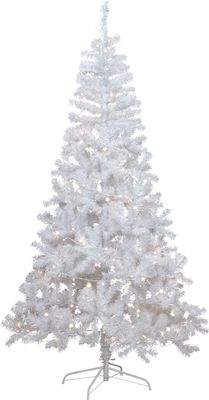 Alvik julgran med LED 210 vit