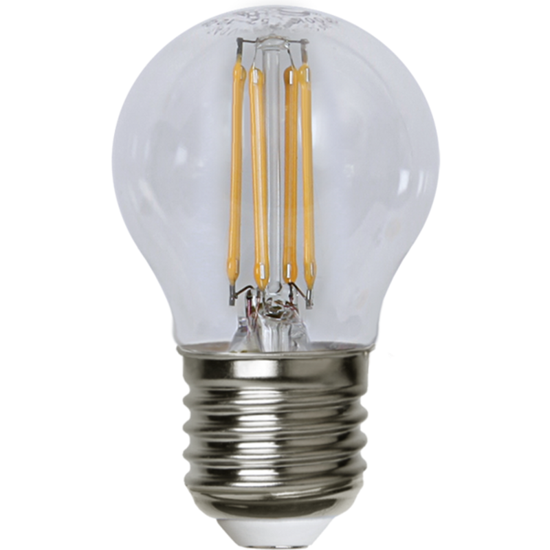 Klotlampa LED E27 4,2W dim