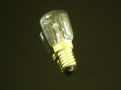 Päronlampa 15W E14 klar