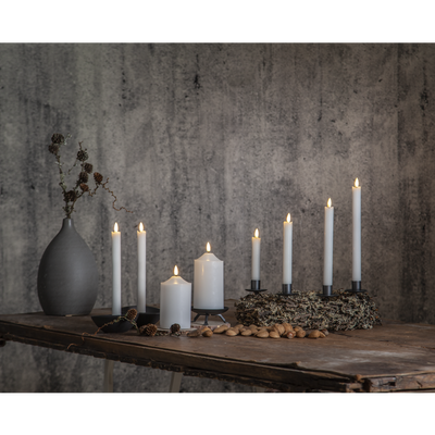 Flamme antikljus LED 4-pack