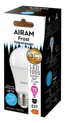 Normallampa LED 840 10,5W frost/utomhus
