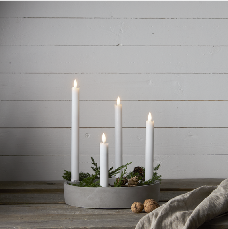 Flamme antikljus LED 4-pack