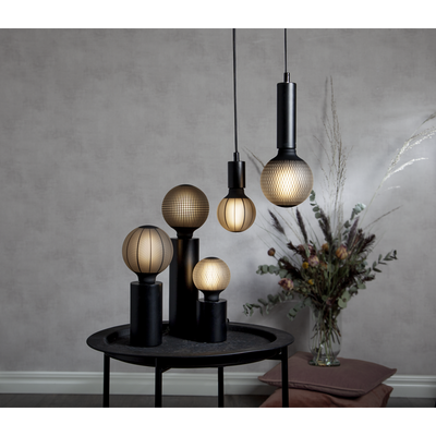 Tub lampfot 15 svart