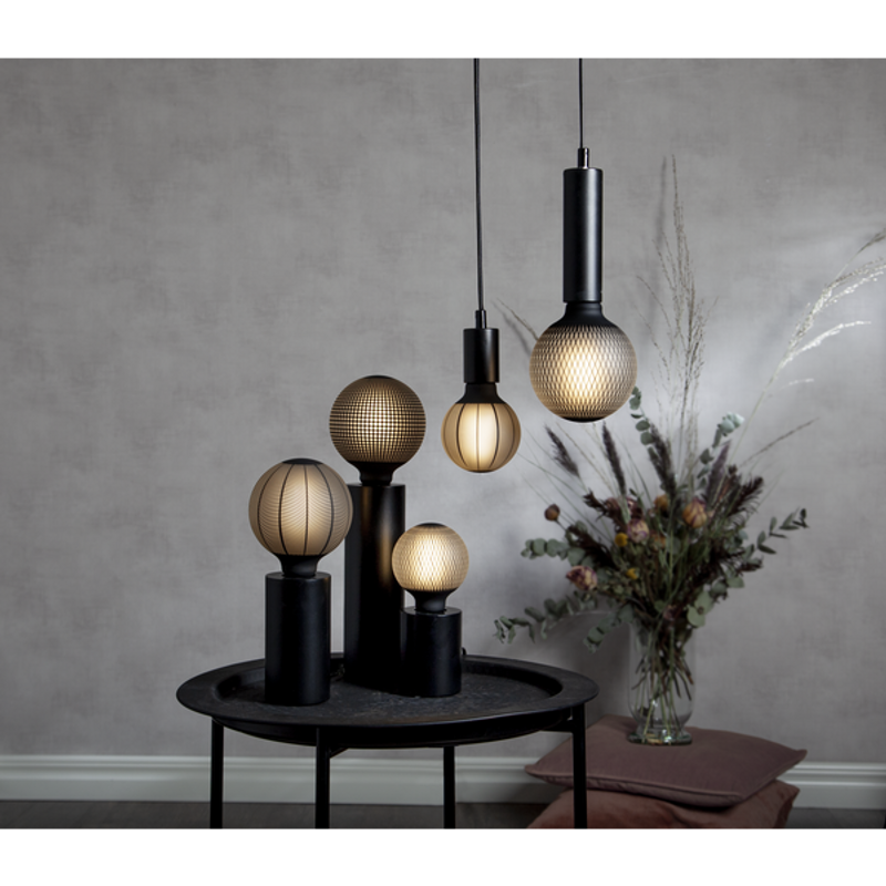 Tub lampfot 10 svart