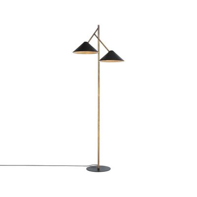 Grenverk golvlampa