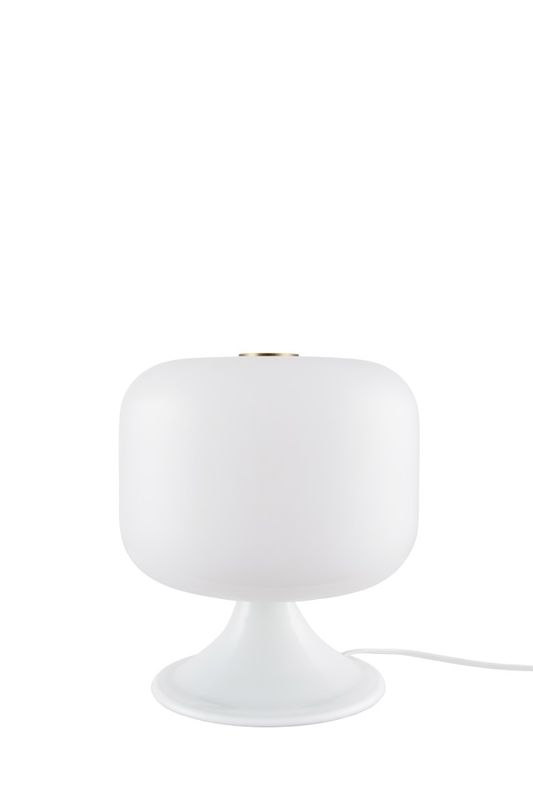 Bullen bordslampa vit