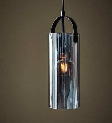 Glory fönsterlampa svart/rök