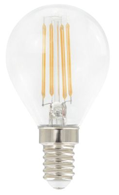 Klotlampa LED E14 4,5W Decor Clear dim