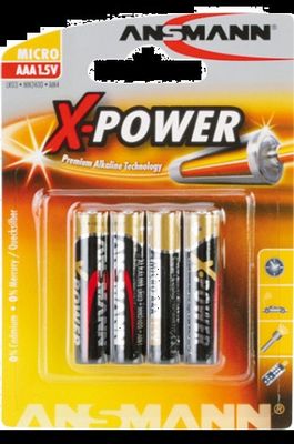 Batteri AAA 4-pack