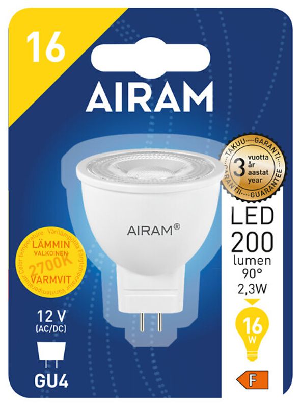 MR11 GU4 LED 827 2,3W