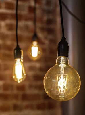 Kronljus LED 4,5W Decor Amber dim