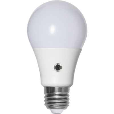 Sensorlampa LED E27 8,2W Ljusrelä