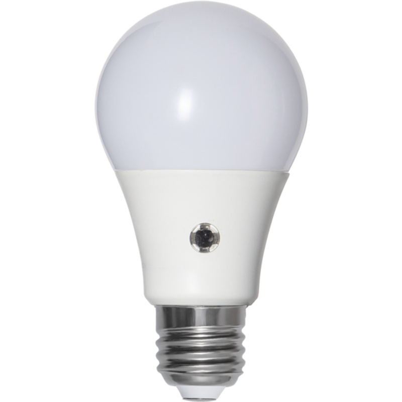 Sensorlampa LED E27 8,2W Ljusrelä
