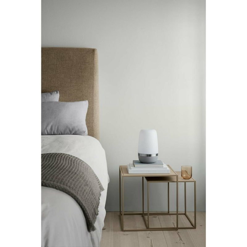 Spirit USB bordslampor platinum grey