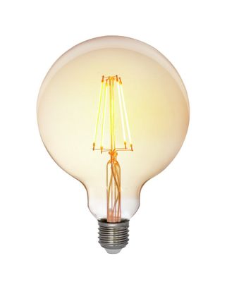 Glob LED E27 125mm 4,5W decor amber