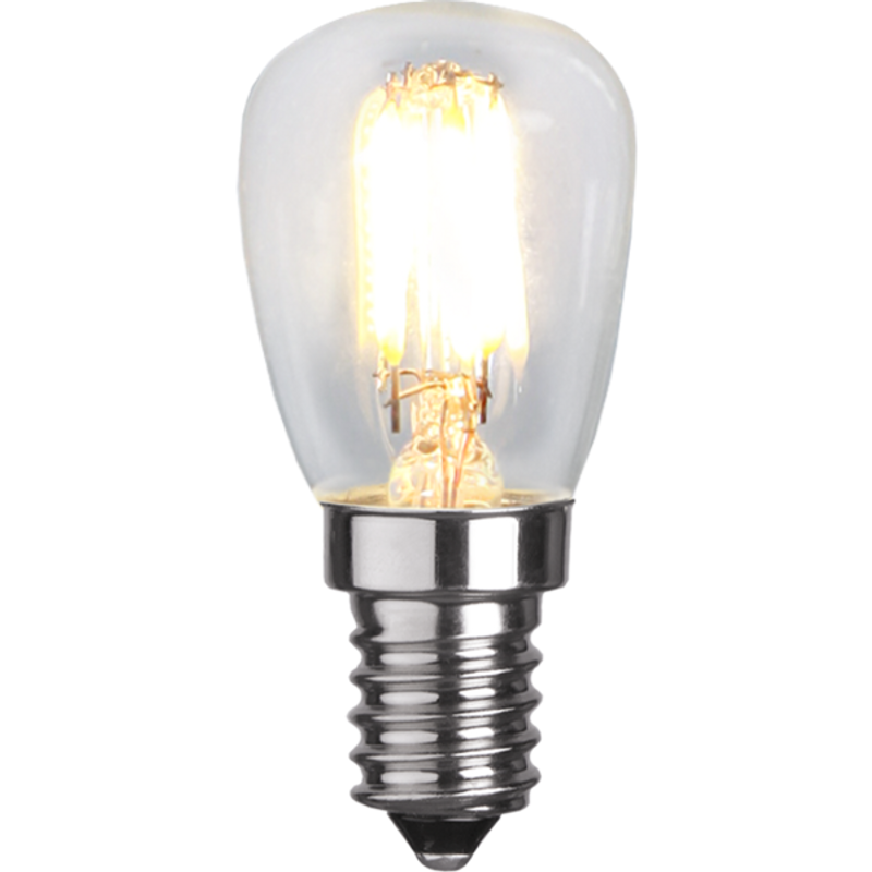 Päronlampa LED E14 2,8W dim