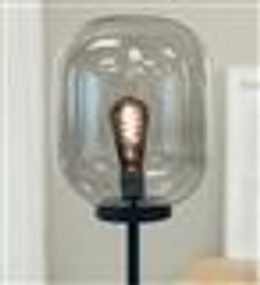 Brooklyn golvlampa svart/rök