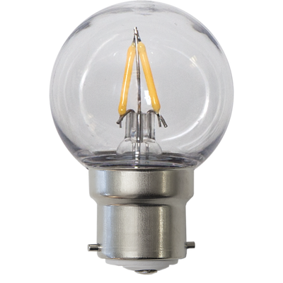 Klotlampa bajonett LED 1,4W