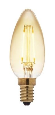 Kronljus LED E14 2,5W decor amber