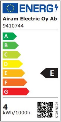 Klotlampa Fil LED E27 840 3,8W