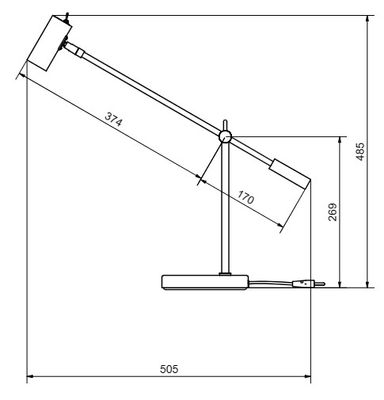 Cato LED bordslampor