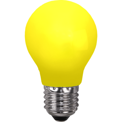 Normallampa LED E27 utomhus gul