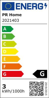 Klotlampa Perfect LED E14 3W opal