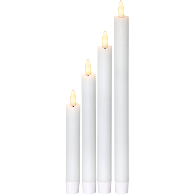 Flamme antikljus LED 4-pack