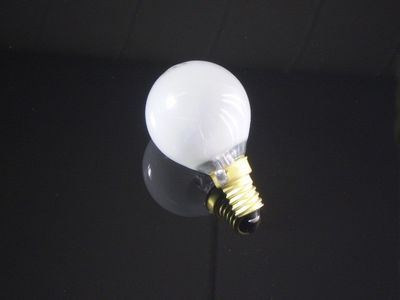 Klotlampa matt 25W E14 2-pack