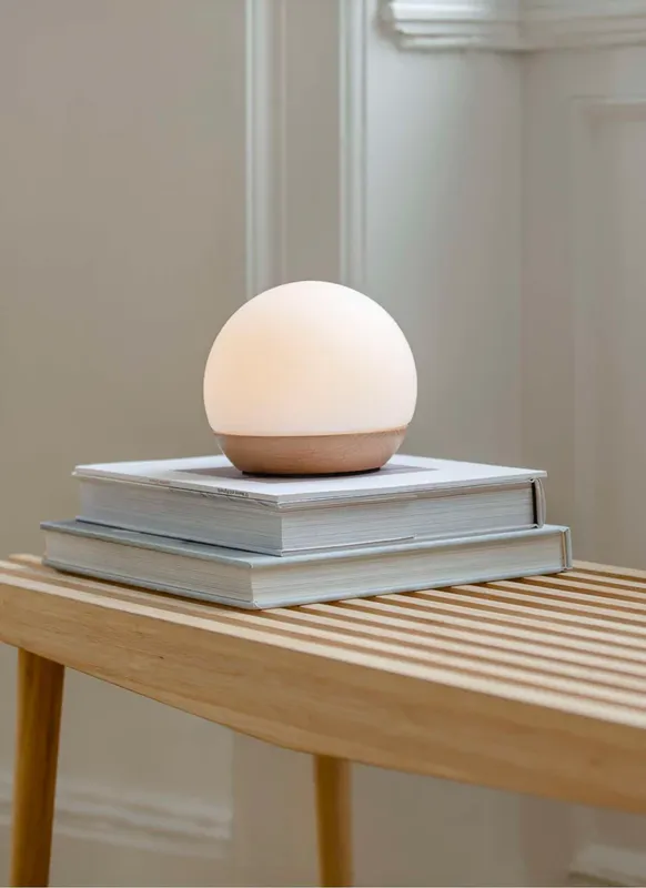 Spring Snowball USB bordslampor
