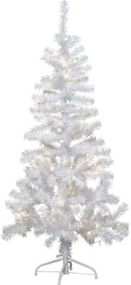 Alvik julgran med LED 150 vit