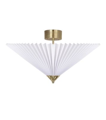 Matisse plafond mässing/vit