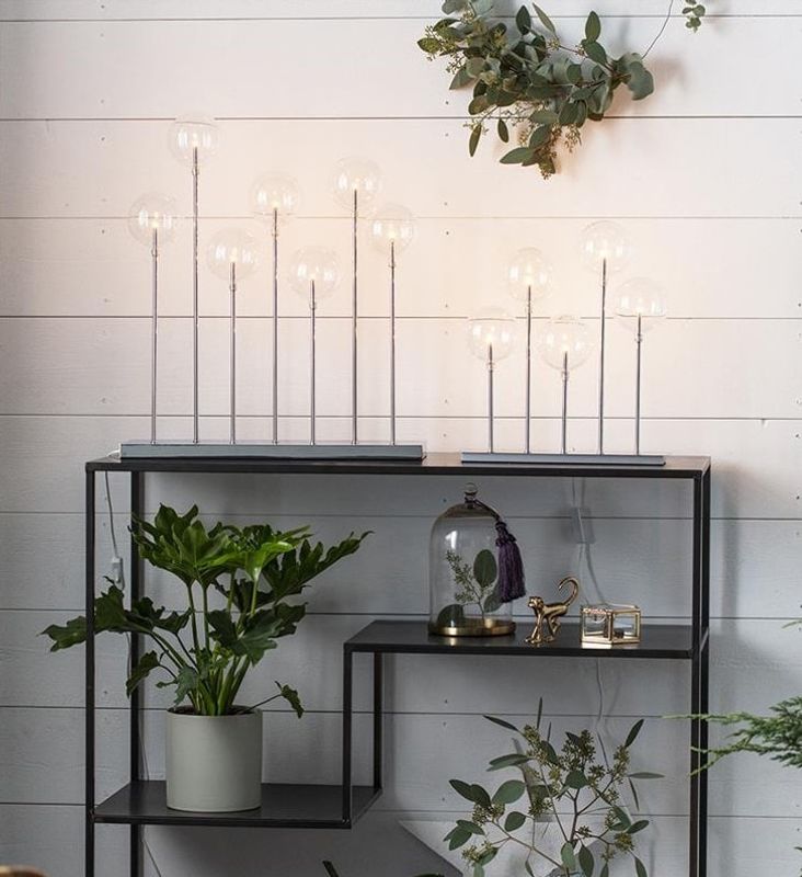 Mäster bordslampa 5lj krom