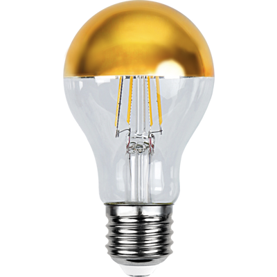 Toppförspeglad E27 LED 4W guld