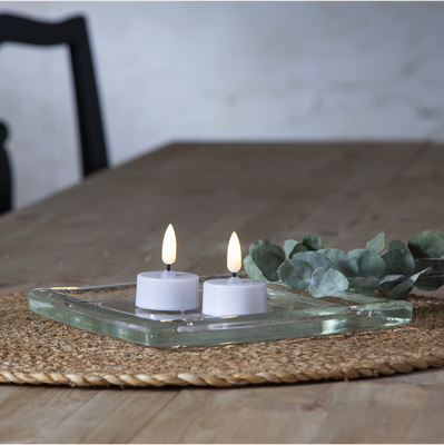 Flamme värmeljus LED 2-pack