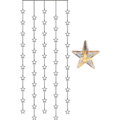 Star Curtain ljusgardin