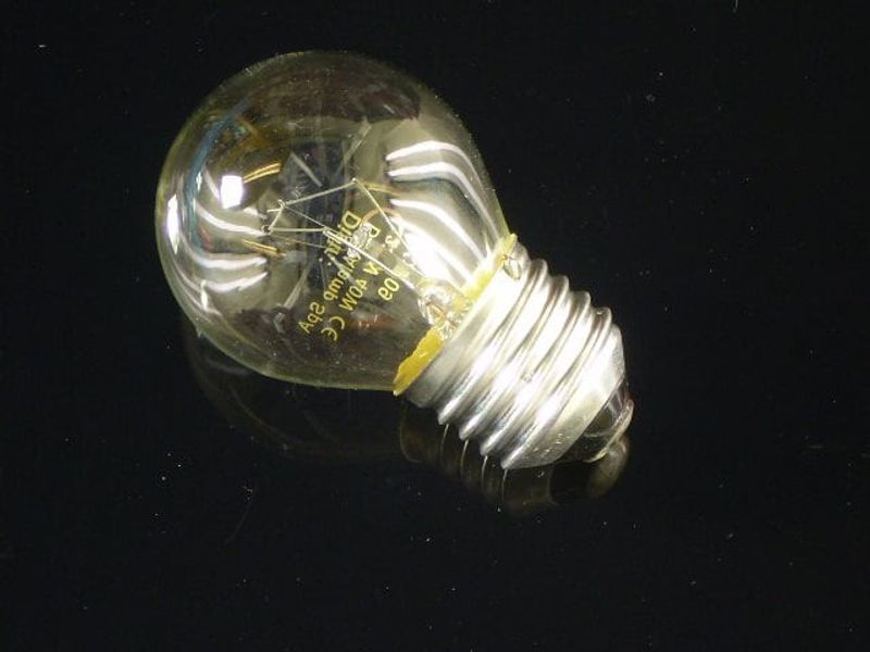 Klotlampa klar 7W E27
