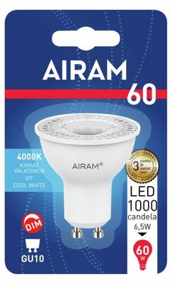 GU10 LED 4W 4000K dimbar