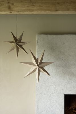 Stella julstjärna 60 beige